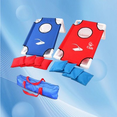 Collapsible Portable Cornhole Game Board Set