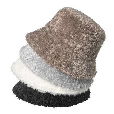 Lamb Plush Fashionable Women Hat