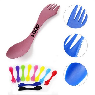 3 in 1 Multi-Functional Knife Fork Spoon