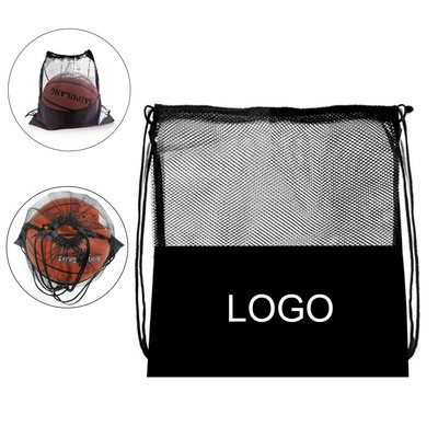 Basketball Drawstring Bag