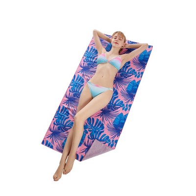 Custom 30'' x 60'' Microfiber Quick Dry Sand Proof Beach Towel