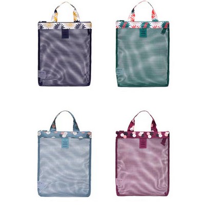 Summer Swim Beach Mesh Storage Bag