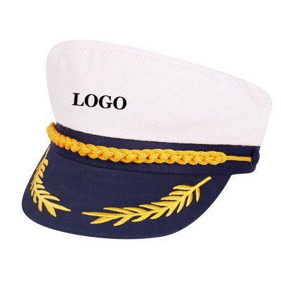 Navy Captain Yacht Hat