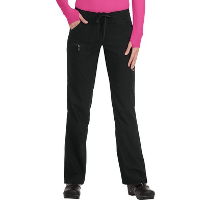 koi - Lite - Women's 6-Pocket Stretch Extra Petite Peace Pant