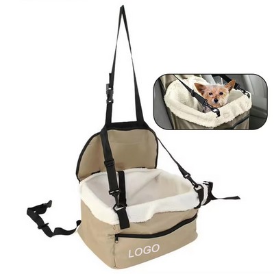 Portable Pet Soft Car Booster Seat