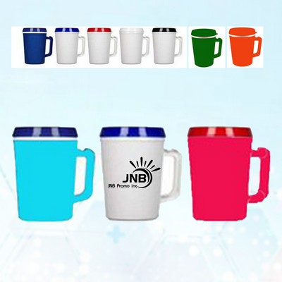 34 oz. Double-Walled Mug with Spill-Proof Lid