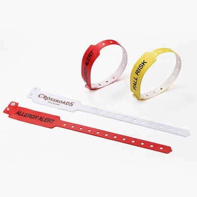 Printed Wide Vinyl Wristband