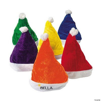 Personalised Christmas Santa Hats