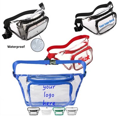 Transparent Stadium Belt Bag