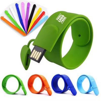 16 Gb Slap Wristband Usb Flash Drive