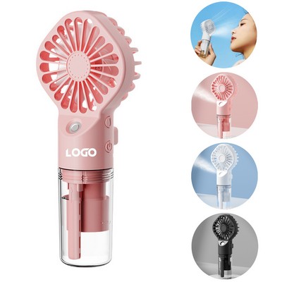 Hand Fan Portable Handheld Misting Fan