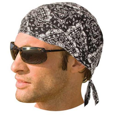 Paisley Patterns Hav-A-Danna® Bandanna Cap - Skull Cap, Motorcycle Cap, Scrub Cap, Bikers Skull Cap