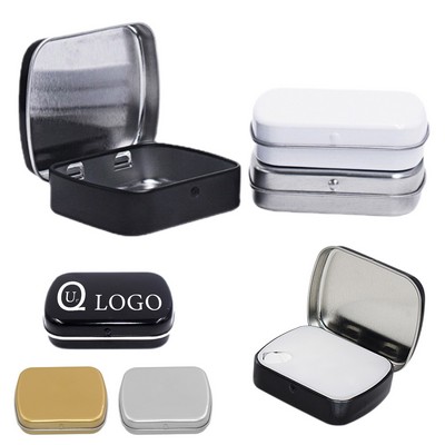 Flip-Top Mini Tin Box