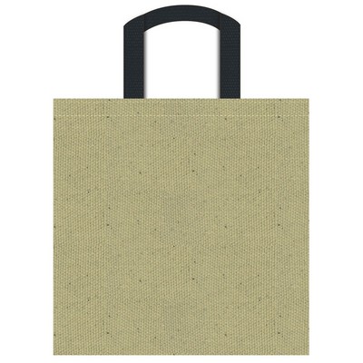 Kid's Tote bag 13"X13" -100% Natural Cotton Canvas -Webbing Handles