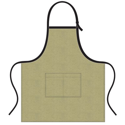 Deluxe Apron 28"x32" with pockets and Adjustable neck-Square corner -100% Natural Cotton Canvas