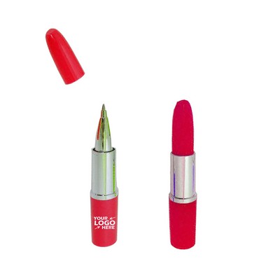 Multi Color Lipstick Ballpoint Pen Plastic Ball Point Pen