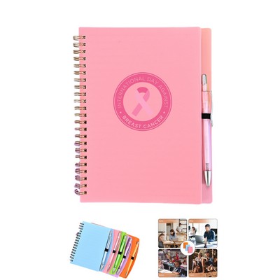 Spiral Notebook with Pen