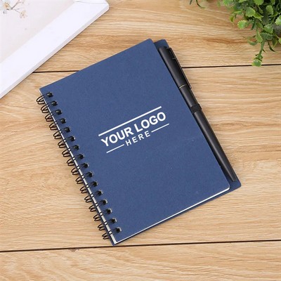 B5 Size Hardcover Journal Notebook with Pen