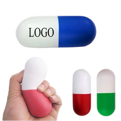 Pill Shaped Stress Balls