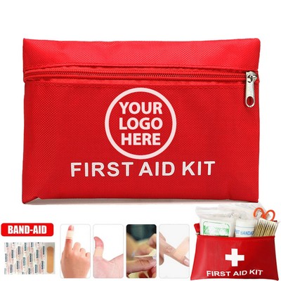 14 Piece Portable First Aid Kit