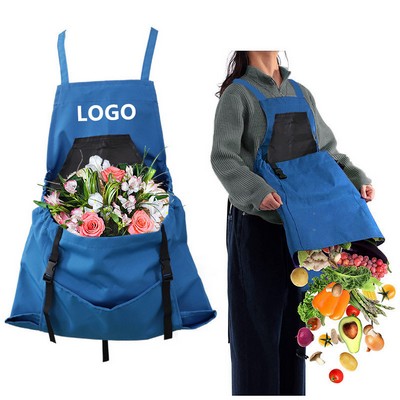 Outdoor Harvesting Apron w/Large Pockets