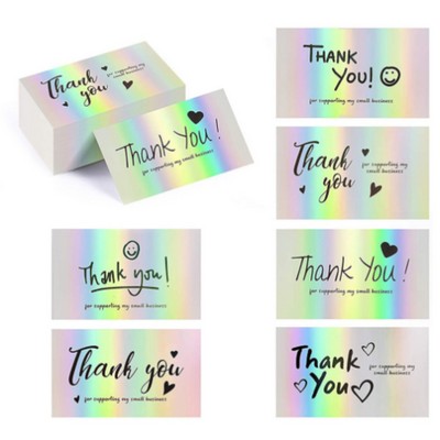 Laser-cut Thank You Cards