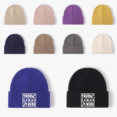 Winter Unisex Cuffed Beanie Hats