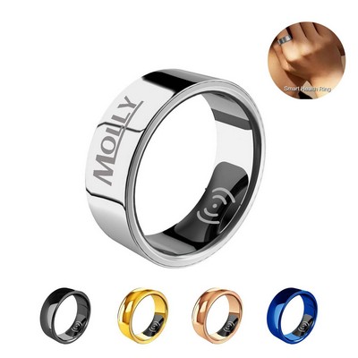 Heart Rate Blood Oxygen Tracker Smart Ring