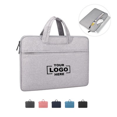 14/15" Polyester Laptop Sleeve with Handle