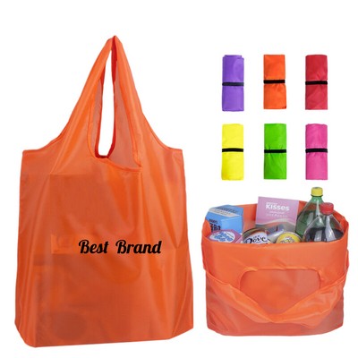 Foldable Polyester Grocery Tote Bags