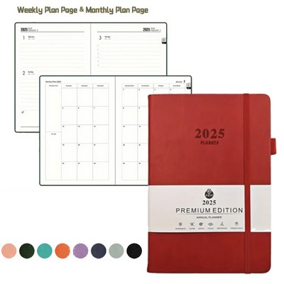 2025 Daily Planner Journals Notebook