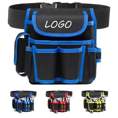 8-Pockets Detachable & Adjustable Construction Tool Belt