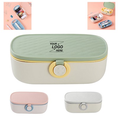 Travel Sewing Kit with Needles and Thread