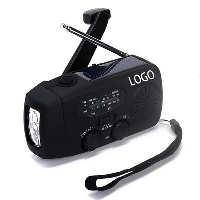 Hand Crank Radio with LED Flashlight