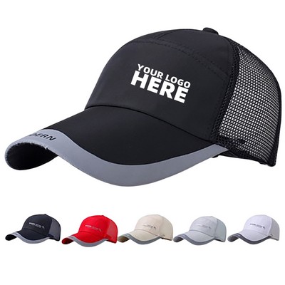 Visor Baseball Cap with Mesh