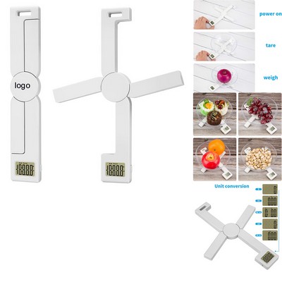 Folding Digital Kitchen Scale for Food