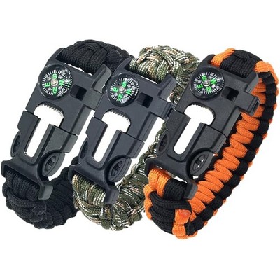 Outdoor Survival Paracord Bracelet