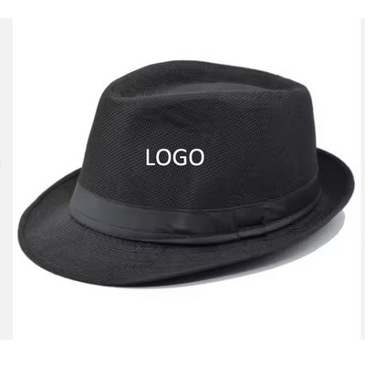 Straw Fedora Hat