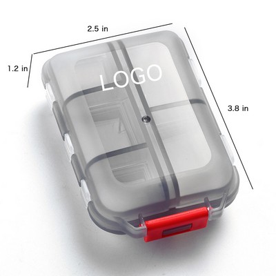 TravelMate Dual-Layer Pill Organizer