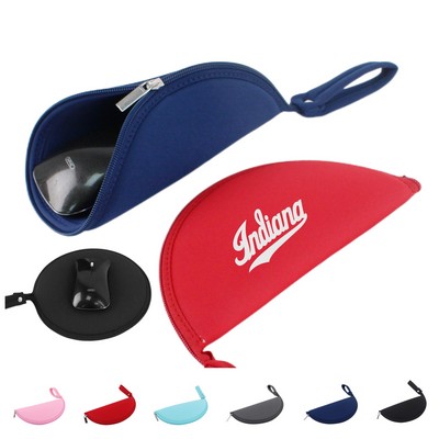 Zipper Mouse Storage Bag/Mouse Pad