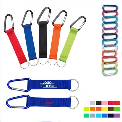 Unisex-Adult Carabiner Lanyard Keychain