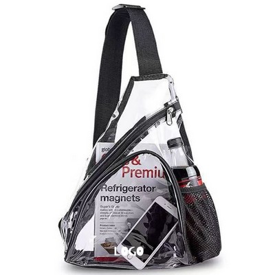 Clear Pvc Sling Bag