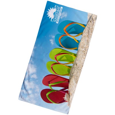 Dye Sublimated Standard Beach Towel