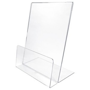 Inexpensive Large Easel Stand w/Lip (8.5"x11"x1.5")