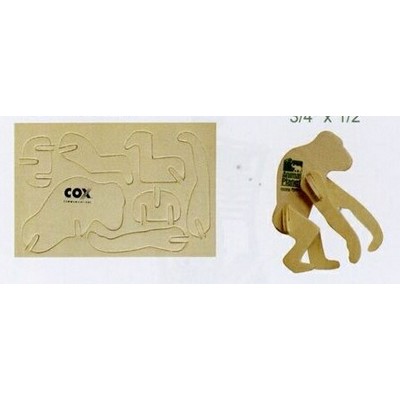 Gorilla Mini-Logo Puzzle (4 5/8"x3"x1/8")