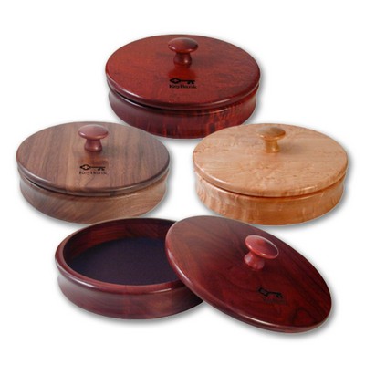 Round Wood Box