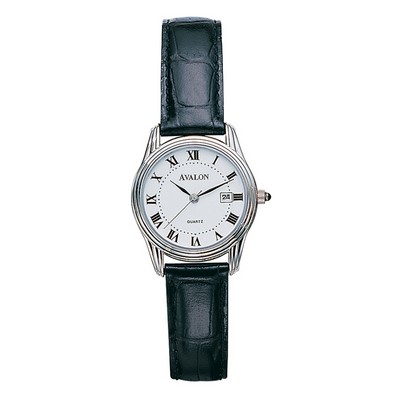 Women's Pedre Hudson Watch W/ Crocodile Grain Strap