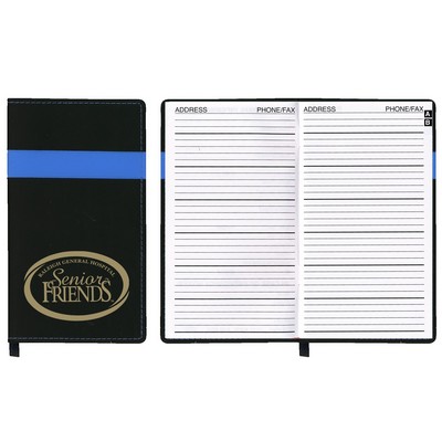 Joliett Series Soft Cover 2 Tone Vinyl Address Book