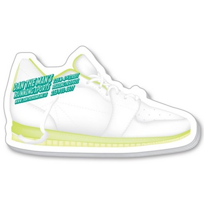 25 Sheet Die Cut Stik-ON® Adhesive Note Pad (Sneaker/Tennis Shoe)