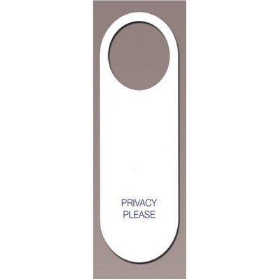 Rounded Door Hanger w/Round Hole (3 7/8"x8")